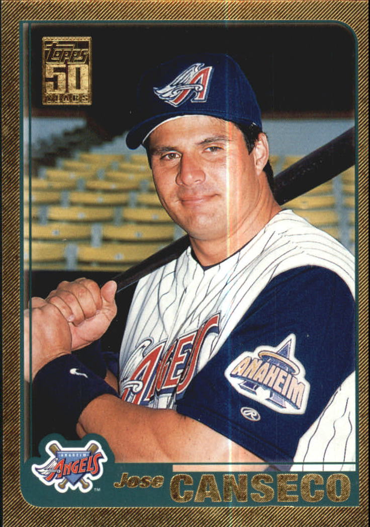 2001 Topps Gold #636 Jose Canseco