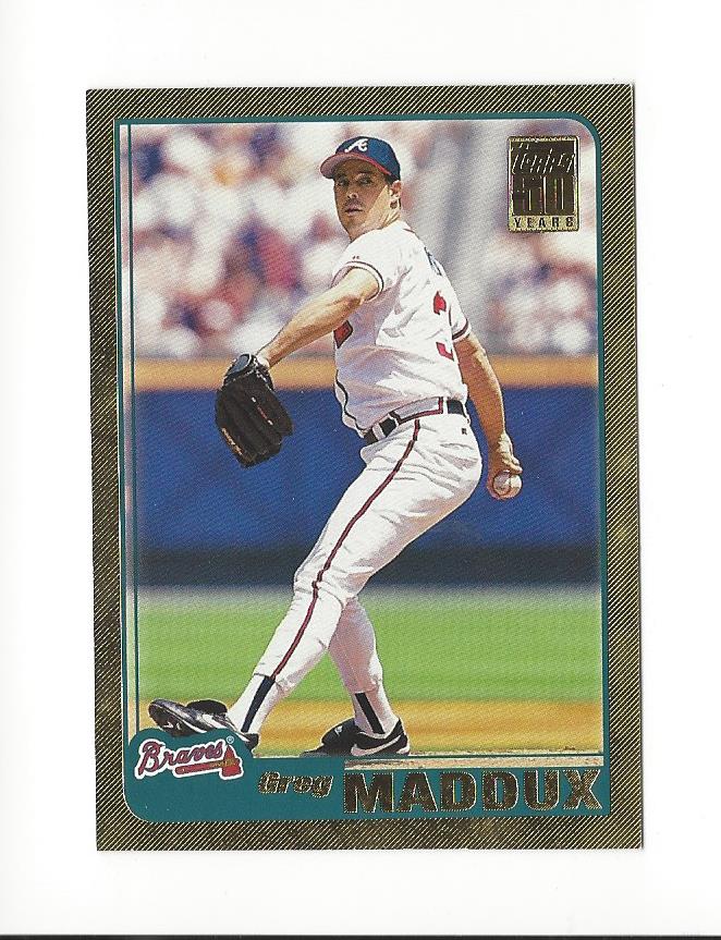 2001 Topps Gold #660 Greg Maddux