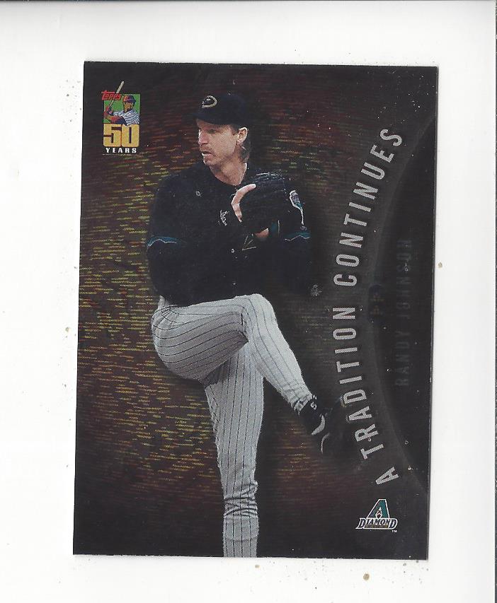 2001 Topps A Tradition Continues #TRC5 Randy Johnson
