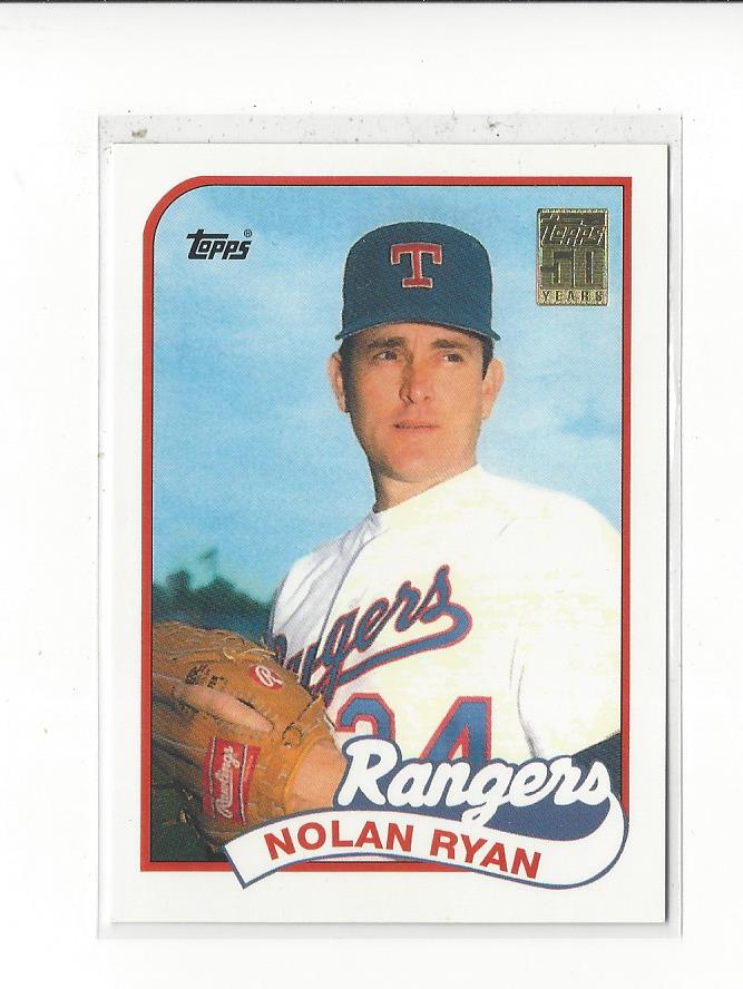 2001 Topps Traded #T134 Nolan Ryan 89