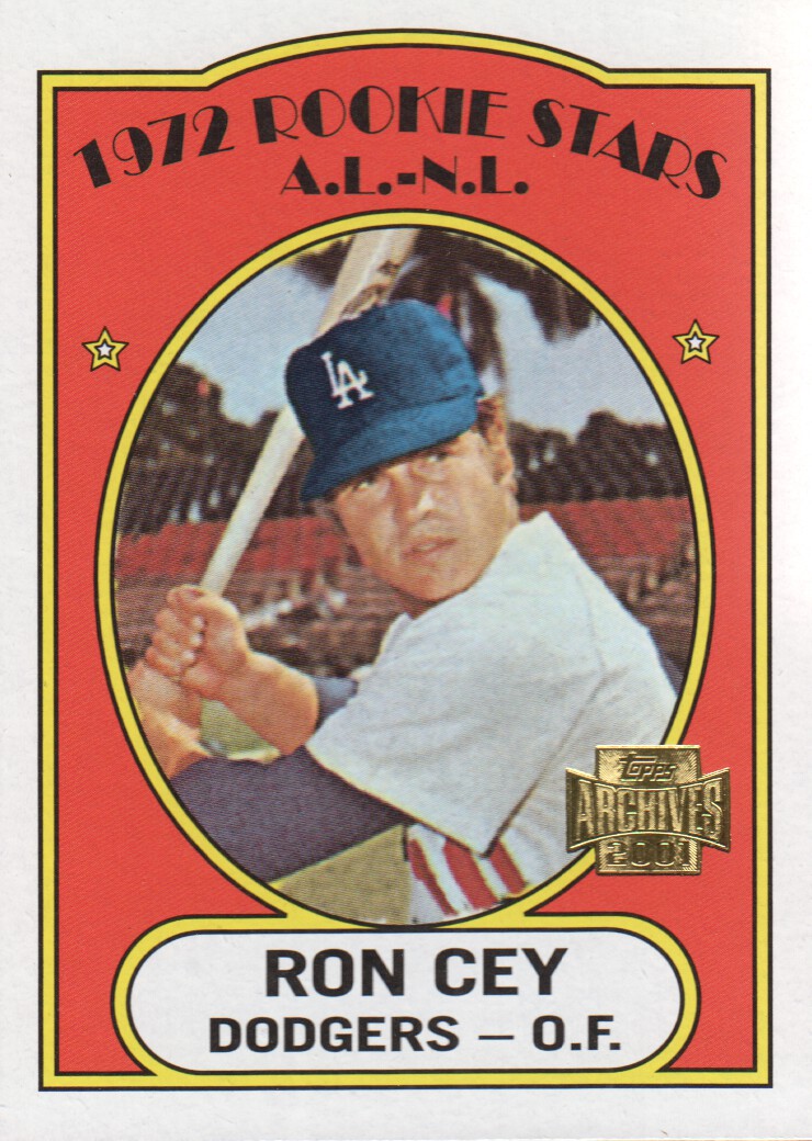 2001 Topps Archives #67 Ron Cey 72