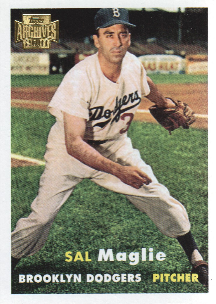 2001 Topps Archives #97 Sal Maglie 57