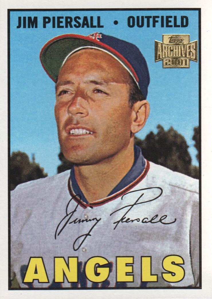 2001 Topps Archives #125 Jimmy Piersall 67