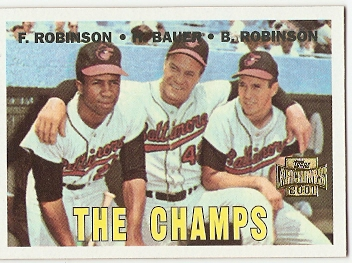 2001 Topps Archives #219 The Champs 67