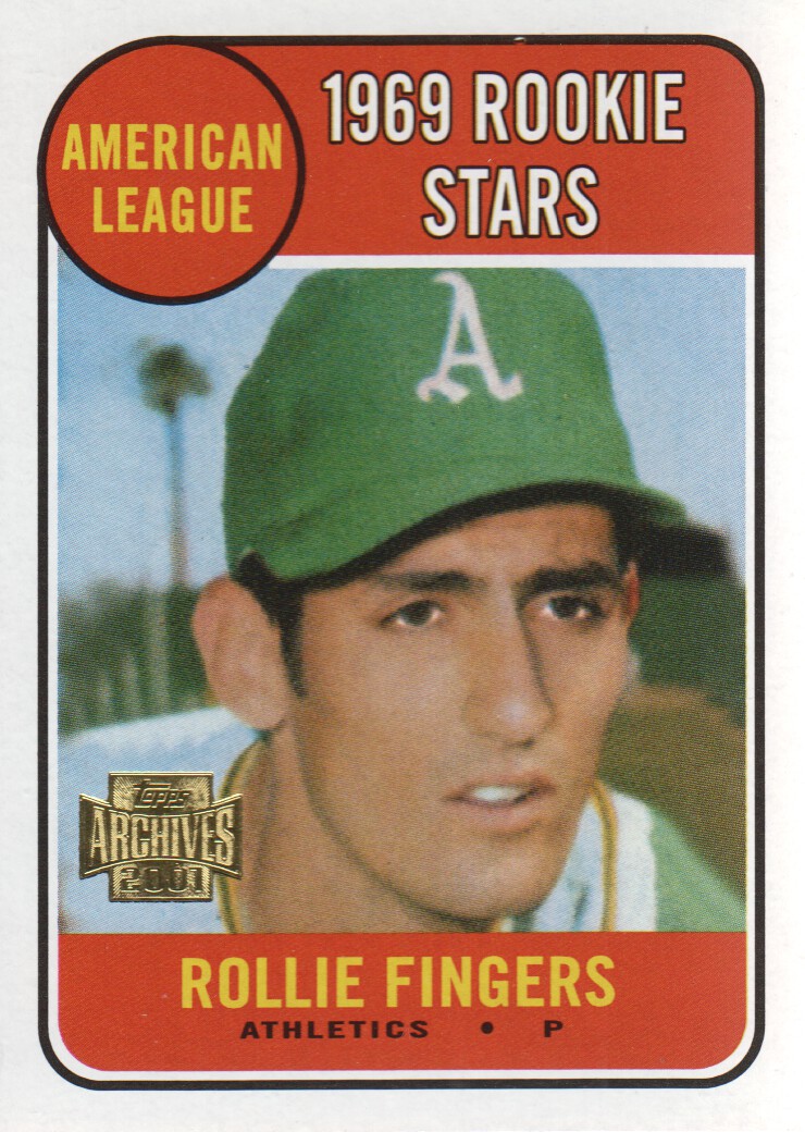 2001 Topps Archives #281 Rollie Fingers 69