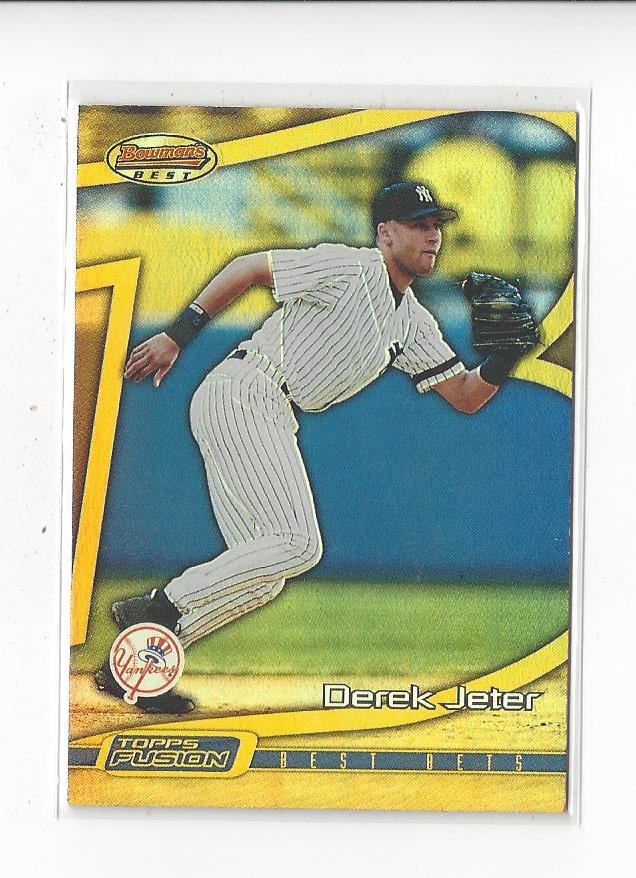 2001 Topps Fusion #56 Derek Jeter BB