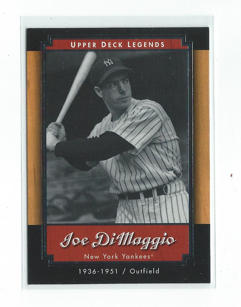 2001 Upper Deck Legends #40 Joe DiMaggio