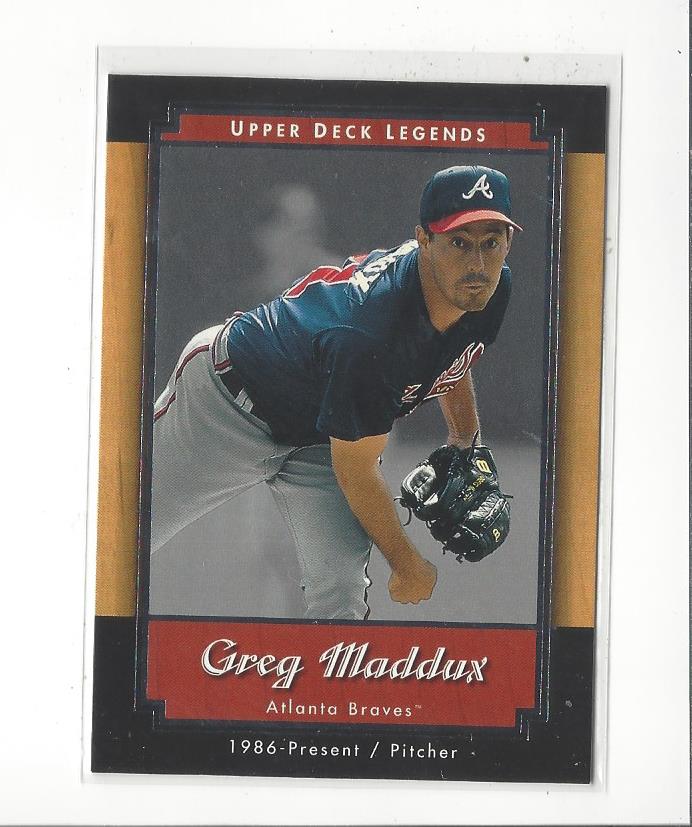2001 Upper Deck Legends #49 Greg Maddux