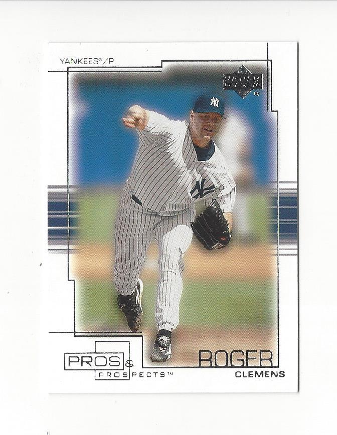 Roger Clemens cards (1987-2022) Red Sox Yankees Blue Jays Astros - You Choose - Picture 241 of 356