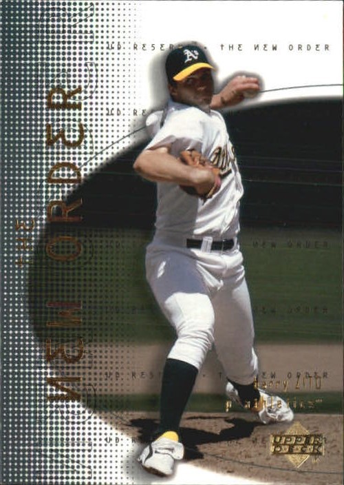 2001 UD Reserve New Order #NO8 Barry Zito