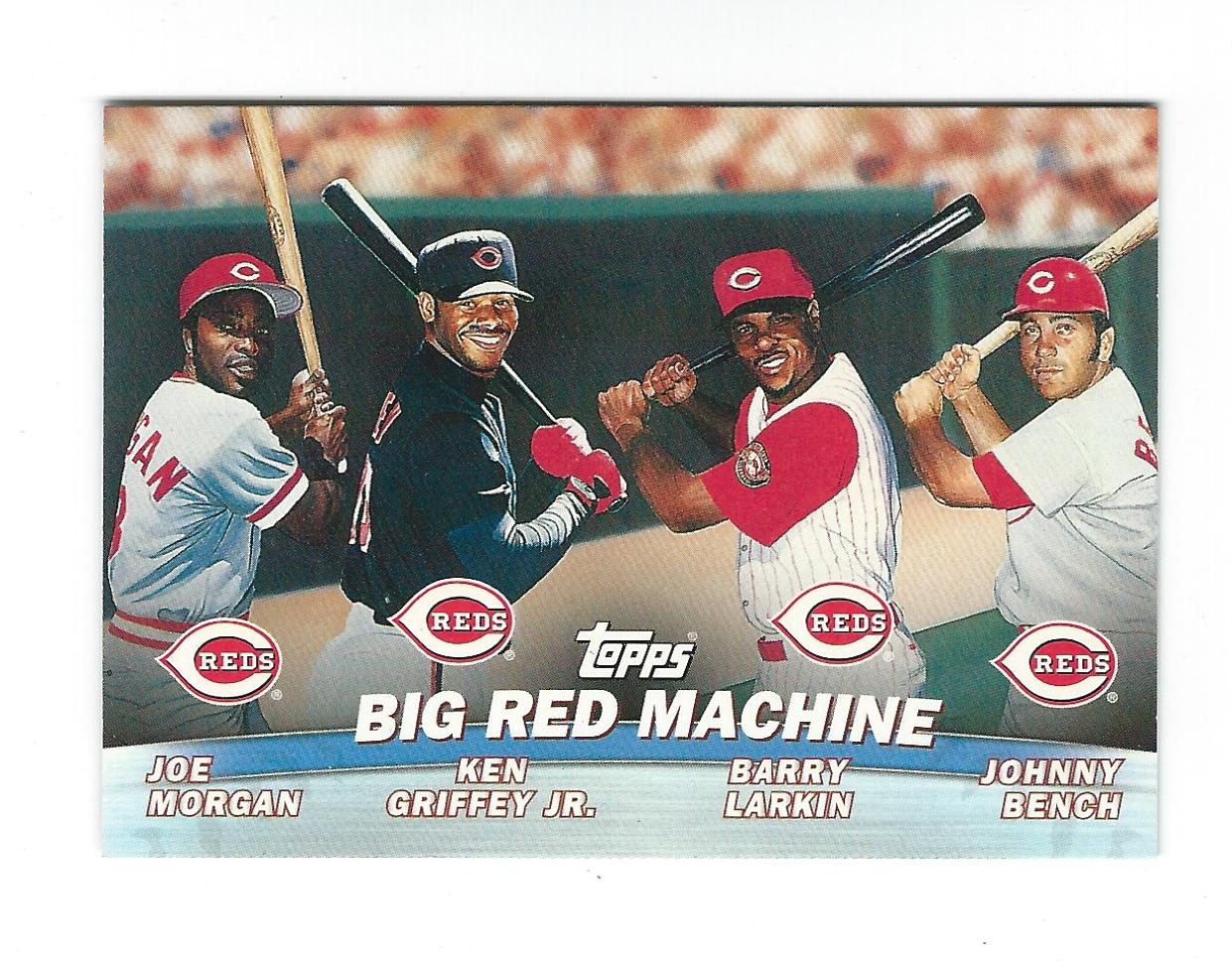 2001 Topps Combos #TC7 Big Red Machine