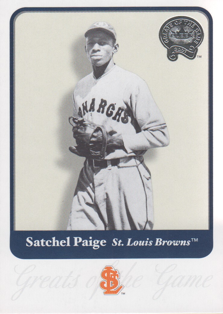 2001 Greats of the Game #42 Satchel Paige