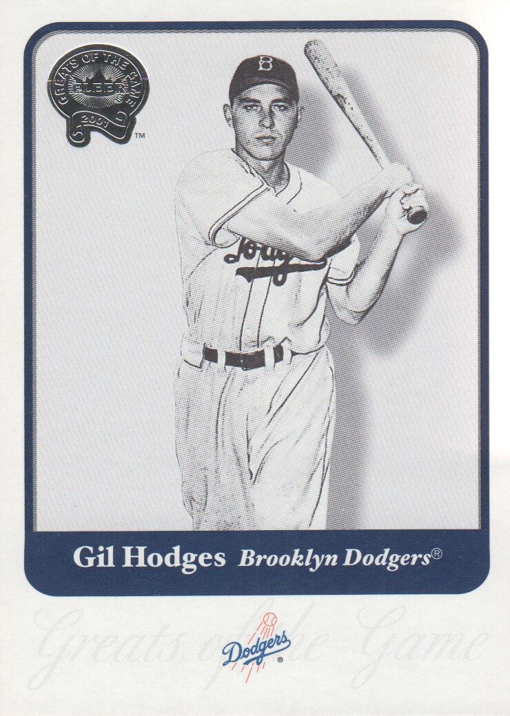 2001 Greats of the Game #50 Gil Hodges