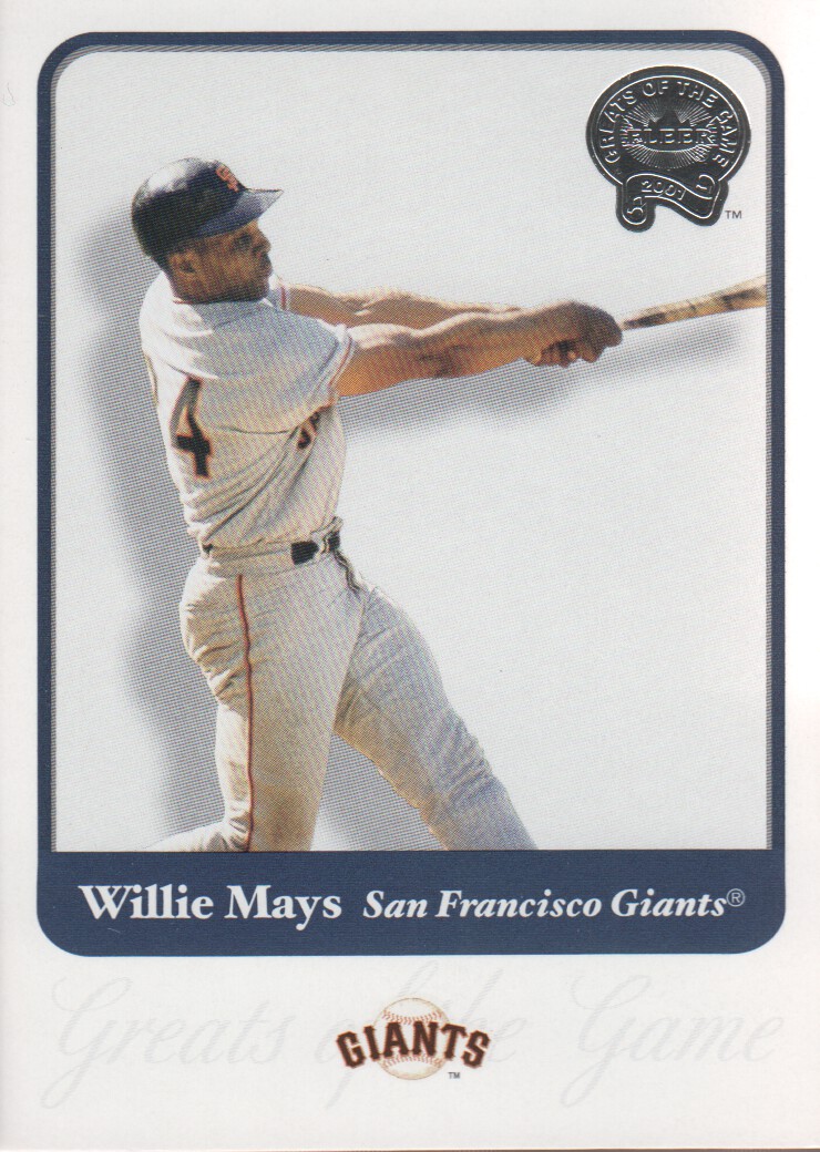 2001 Greats of the Game #115 Willie Mays