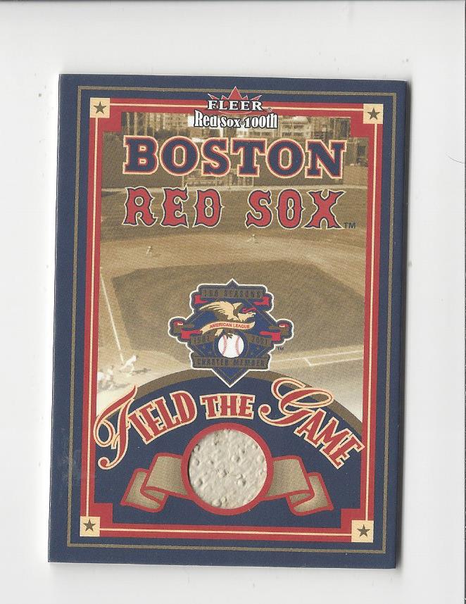 2001 Fleer Red Sox 100th #NNO Field the Game/7150