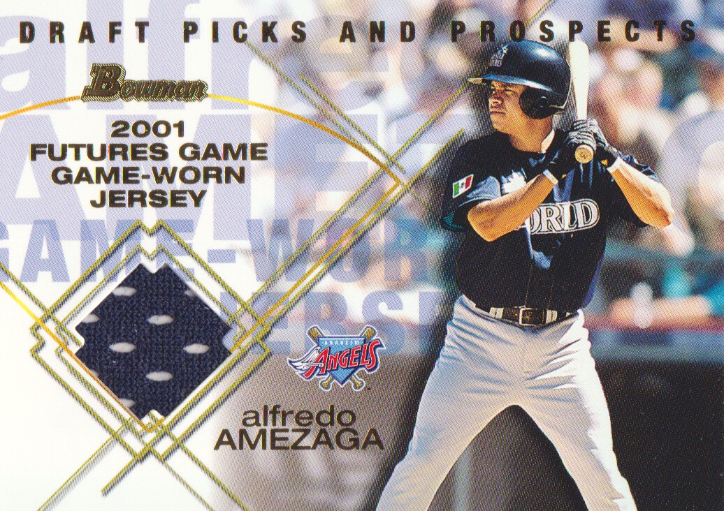 2001 Bowman Draft Futures Game Relics #FGRAA Alfredo Amezaga