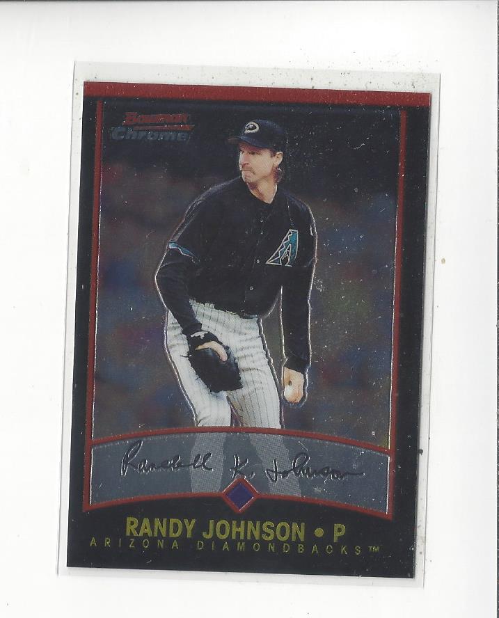 2001 Bowman Chrome #12 Randy Johnson