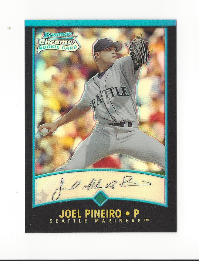 2001 Bowman Chrome #166 Joel Pineiro