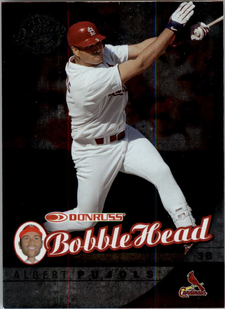 2001 Donruss Class of 2001 BobbleHead Cards #5 Albert Pujols