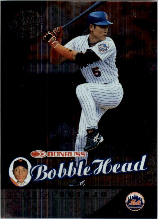 2001 Donruss Class of 2001 BobbleHead Cards #11 Tsuyoshi Shinjo