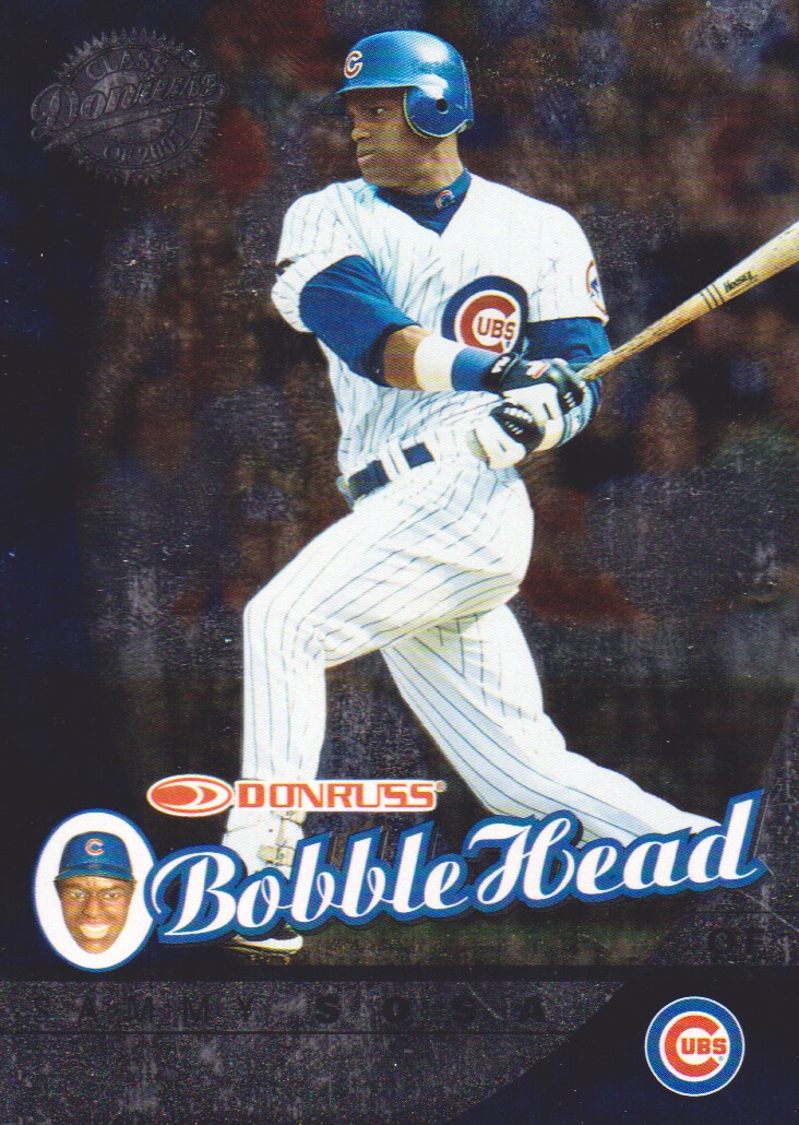 2001 Donruss Class of 2001 BobbleHead Cards #14 Sammy Sosa