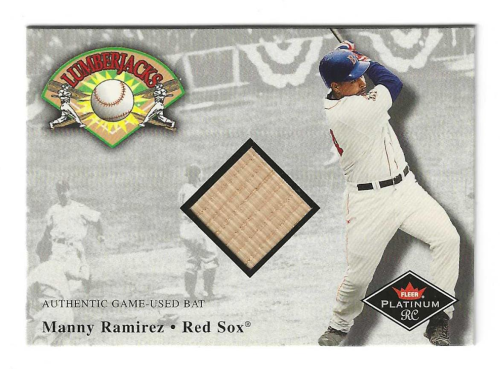 2001 Fleer Platinum Lumberjacks #22 Manny Ramirez Sox