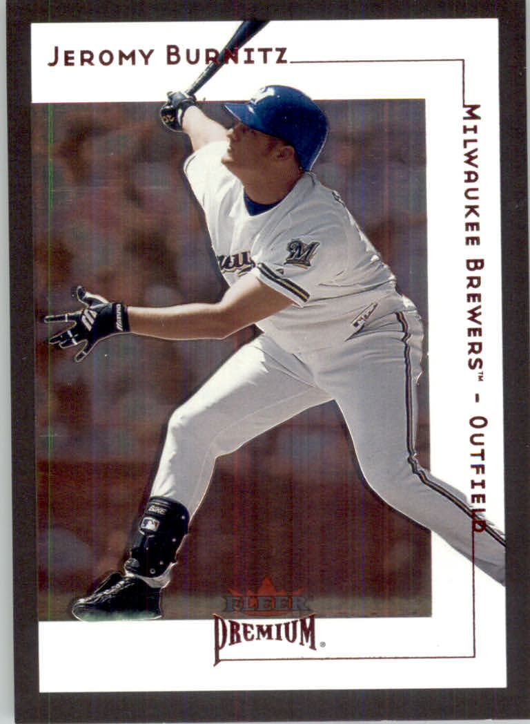 2001 Fleer Premium Star Ruby #10 Jeromy Burnitz