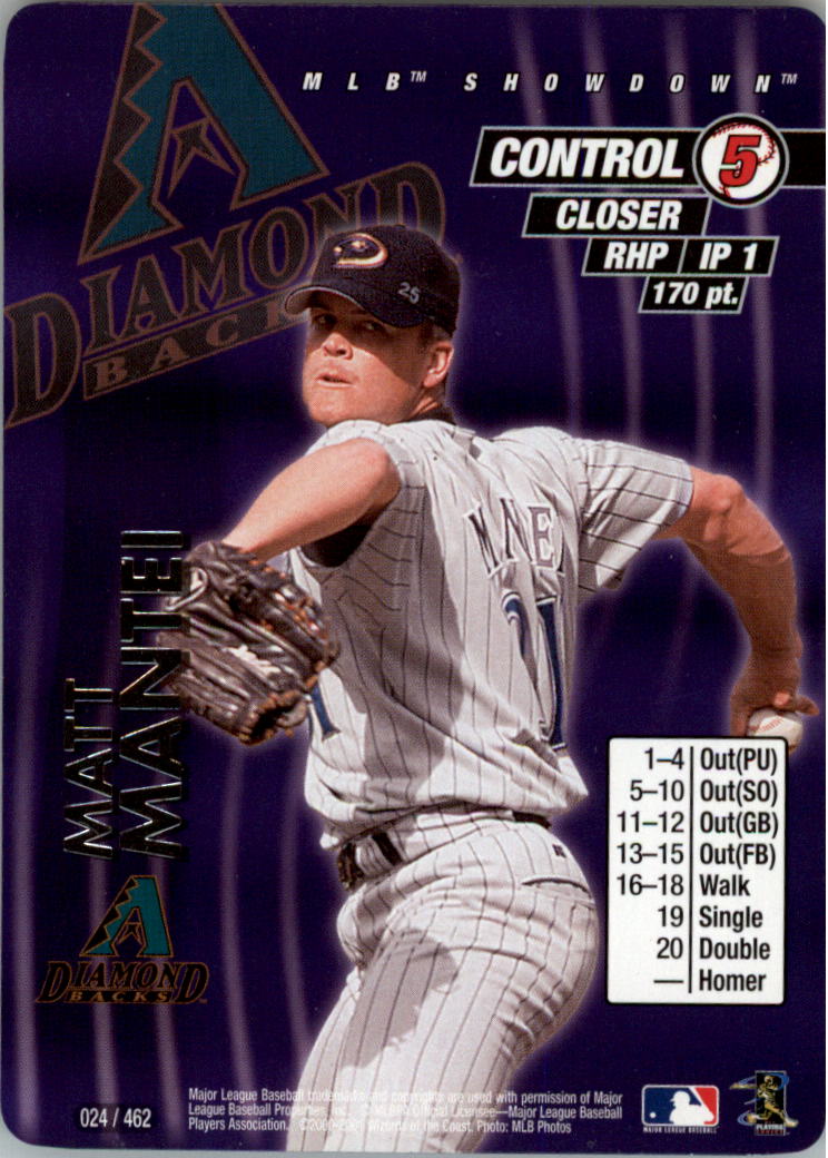 2001 MLB Showdown Unlimited #24 Matt Mantei