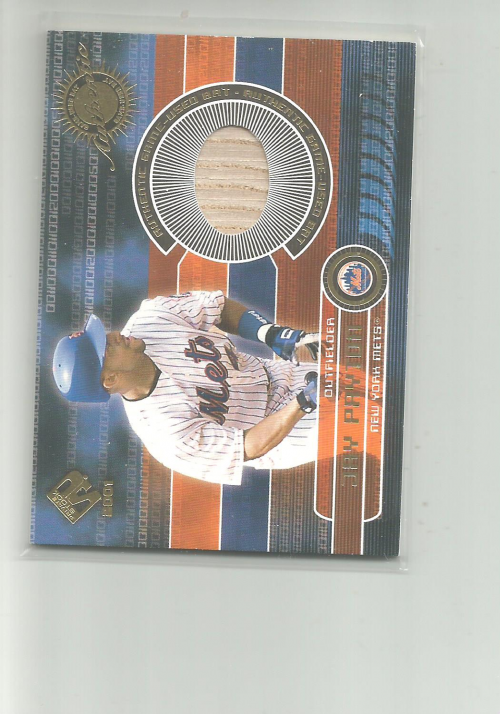 2001 Private Stock Game Gear #118 Jay Payton Bat