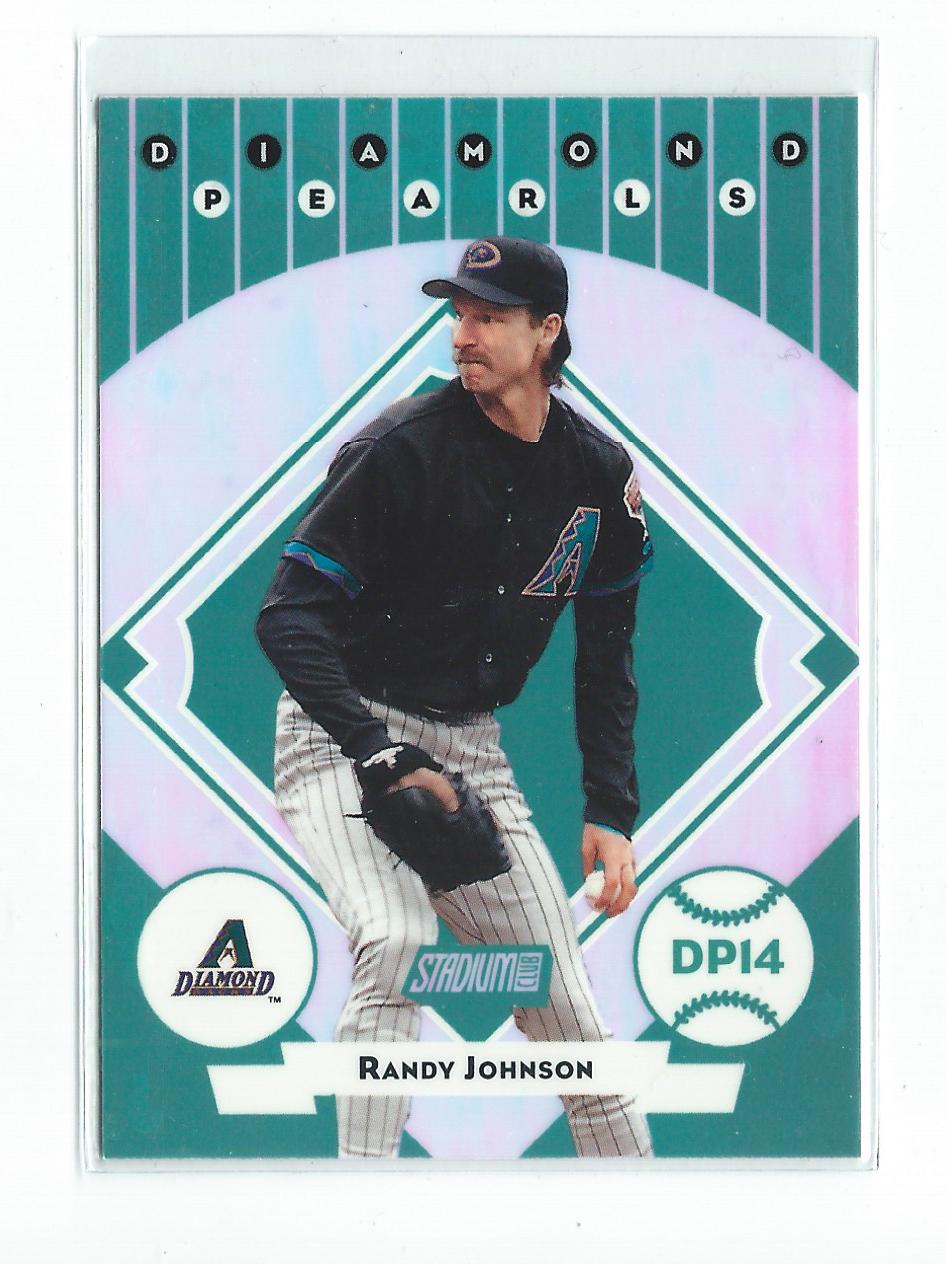 2001 Stadium Club Diamond Pearls #DP14 Randy Johnson