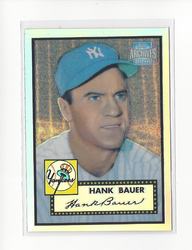 2001 Topps Archives Reserve #5 Hank Bauer 52