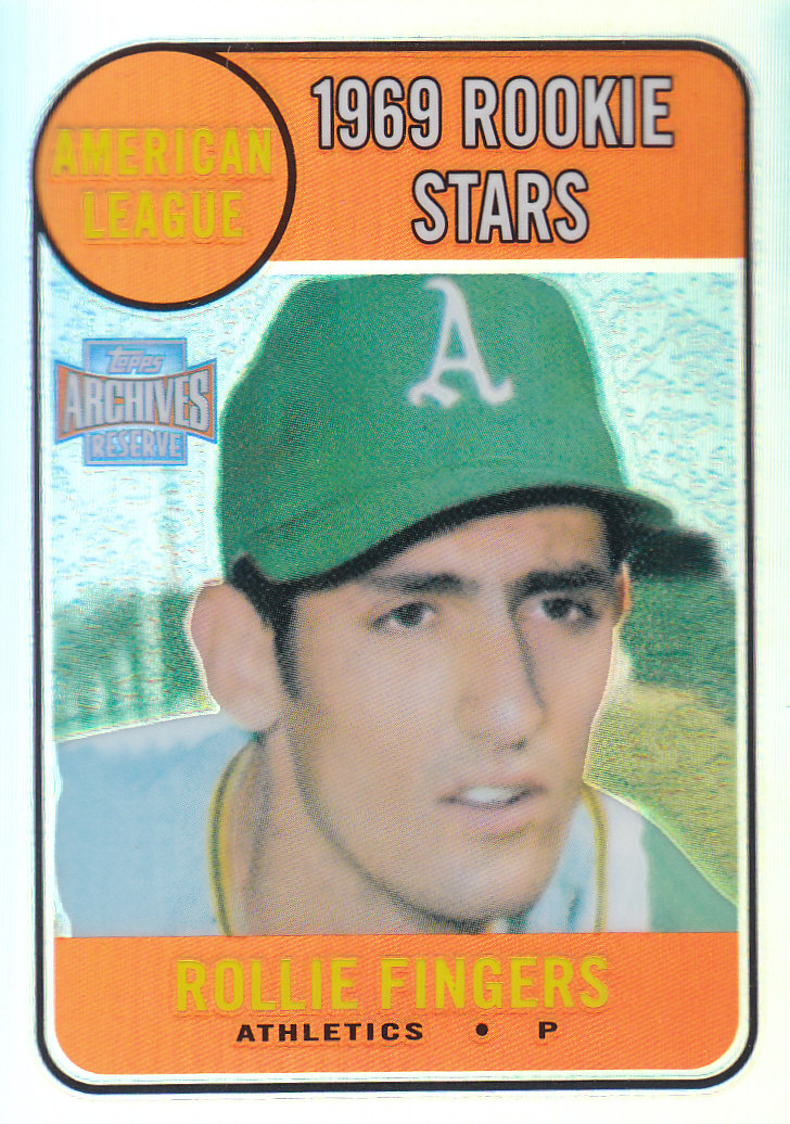 2001 Topps Archives Reserve #25 Rollie Fingers 69