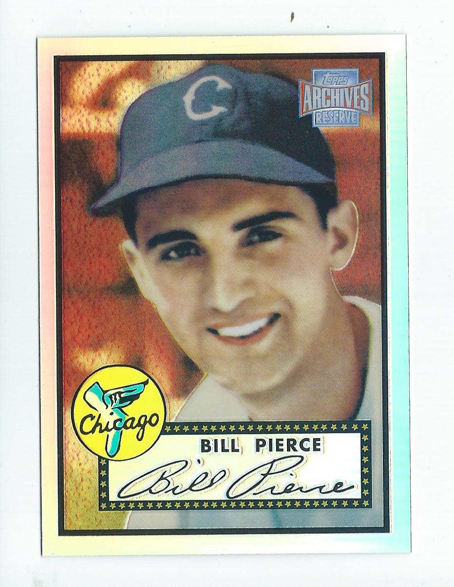 2001 Topps Archives Reserve #53 Billy Pierce 52