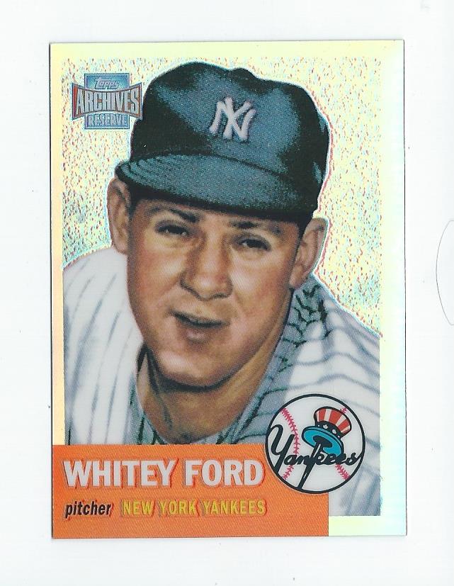 2001 Topps Archives Reserve #81 Whitey Ford 53