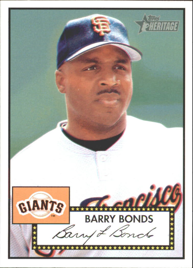 2001 Topps Heritage #31 Barry Bonds Black