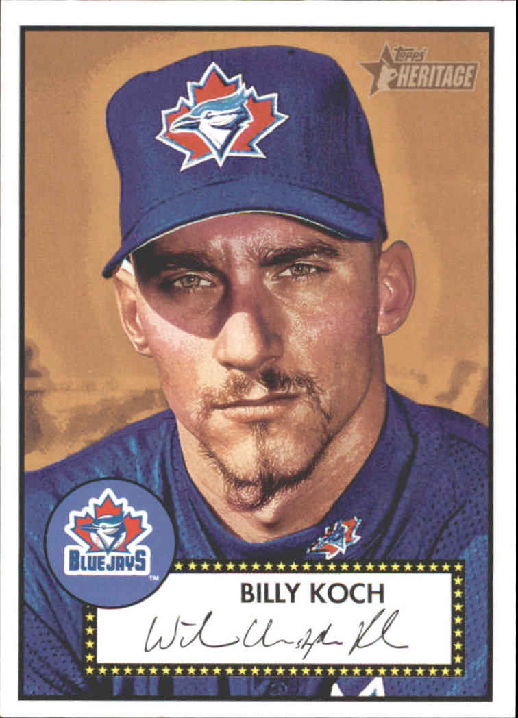 2001 Topps Heritage #64 Billy Koch Black