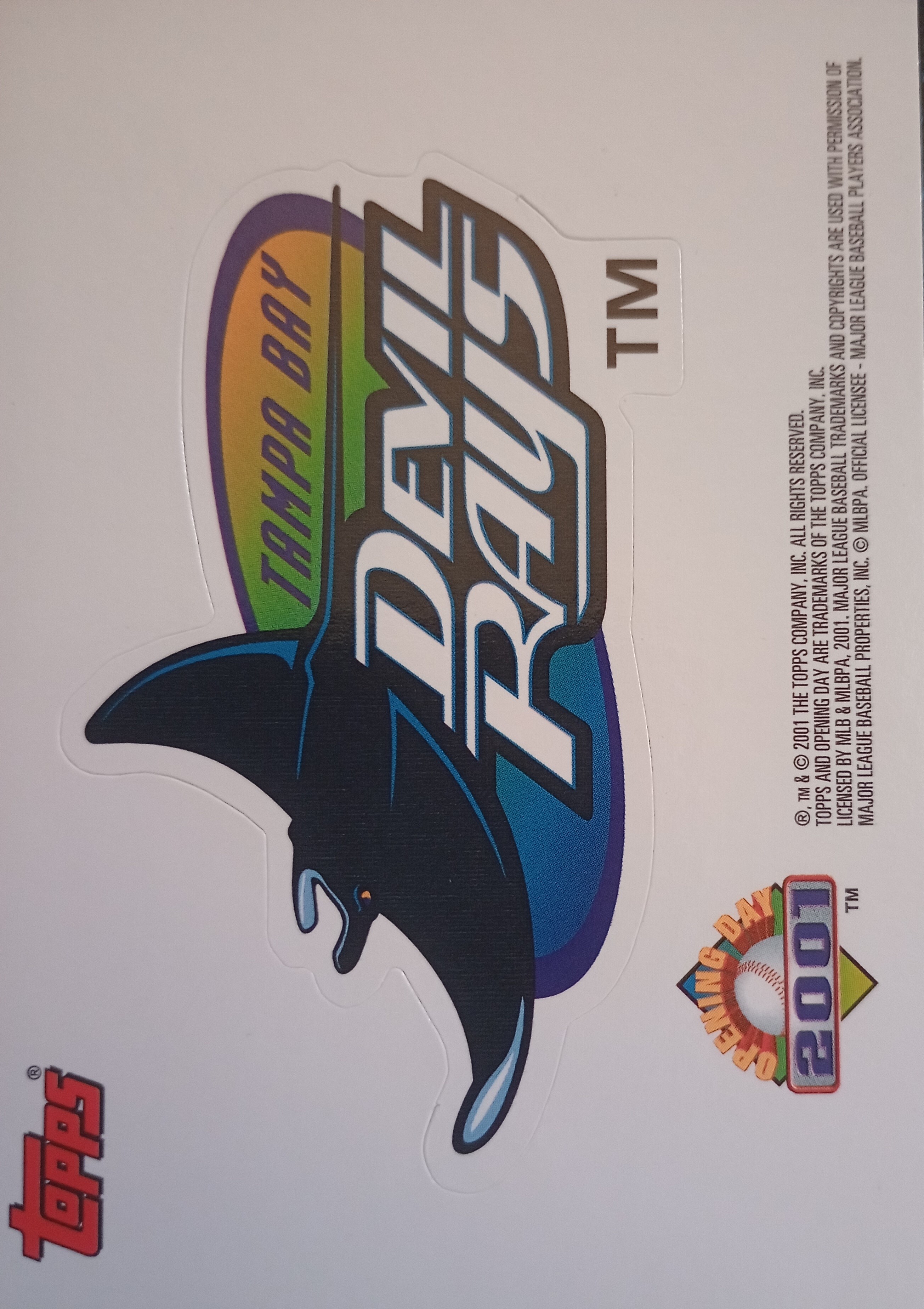 2001 Topps Opening Day Baseball Stickers Insert Singles - You Choose - Picture 16 of 16