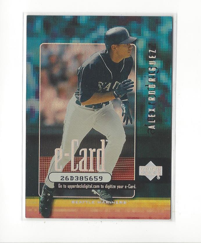 2001 Upper Deck e-Card #E2 Alex Rodriguez