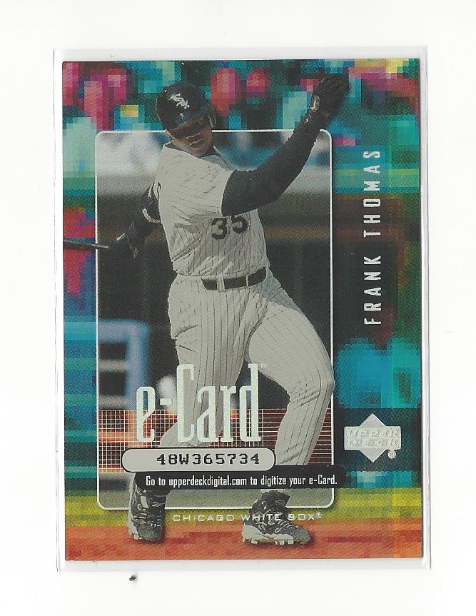 2001 Upper Deck e-Card #E3 Frank Thomas