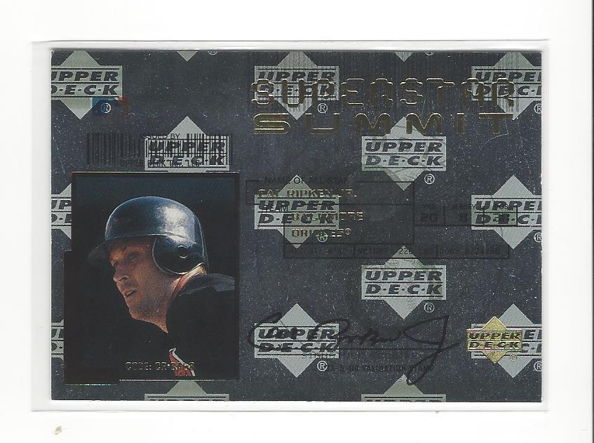 2001 Upper Deck Superstar Summit #SS5 Cal Ripken