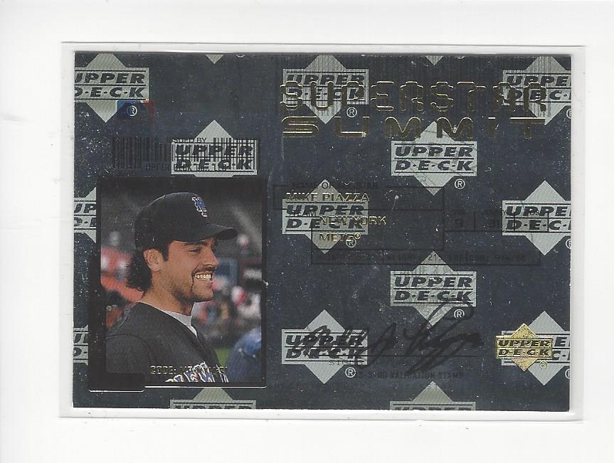 2001 Upper Deck Superstar Summit #SS8 Mike Piazza