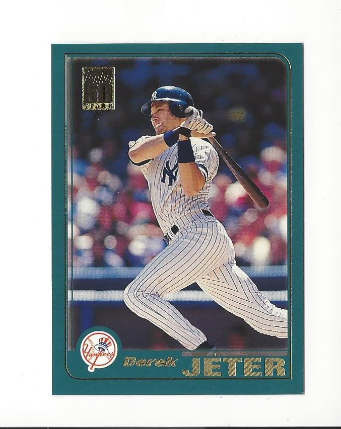 2001 Topps #100 Derek Jeter