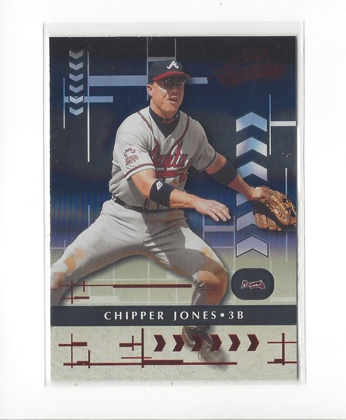 2001 Absolute Memorabilia #4 Chipper Jones