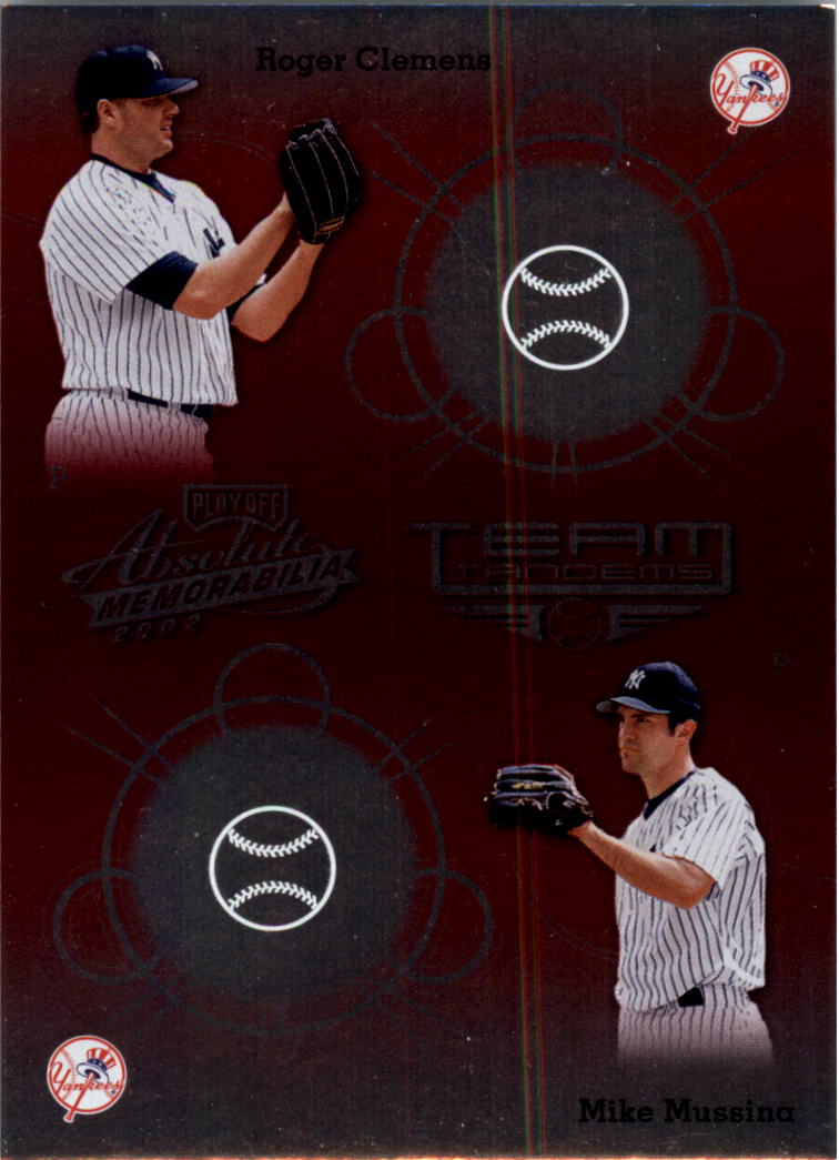 2002 Absolute Memorabilia Team Tandems BASEBALL You Pick - Picture 15 of 25