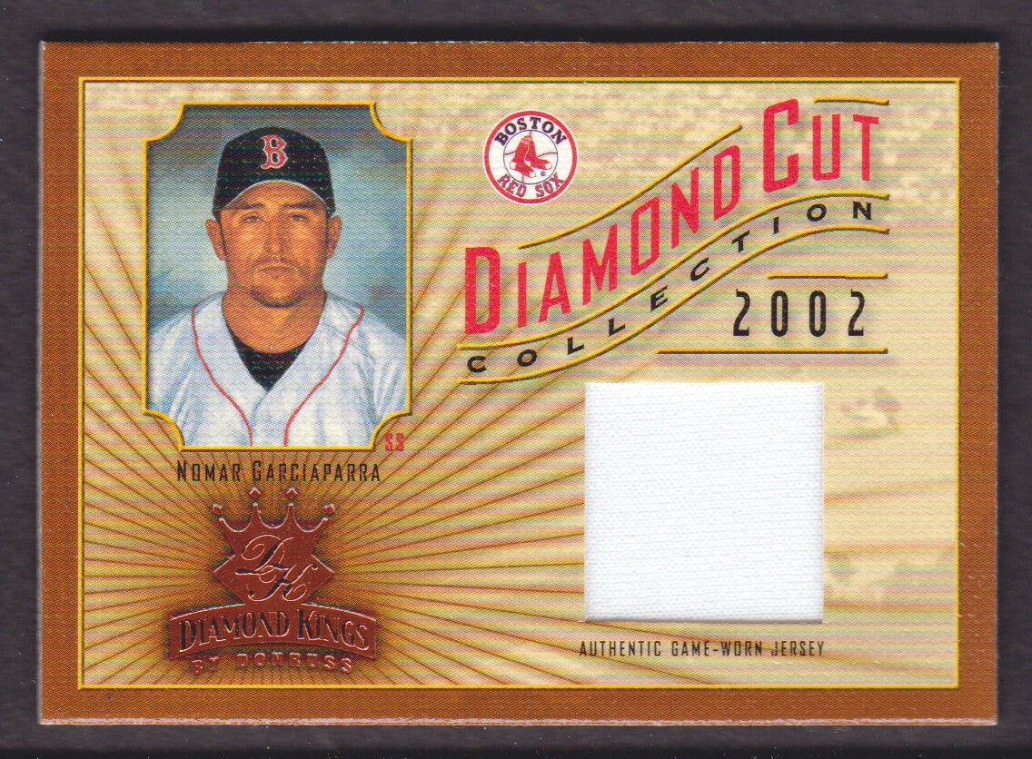 2002 Diamond Kings Diamond Cut Collection #DC73 N.Garciaparra Jsy/500