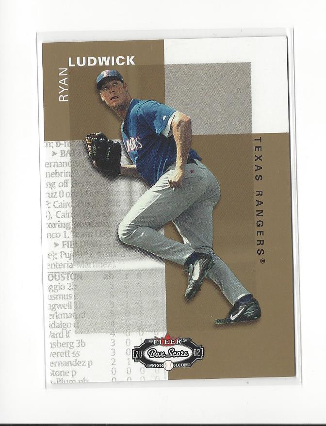 2002 Fleer Box Score #128 Ryan Ludwick RP