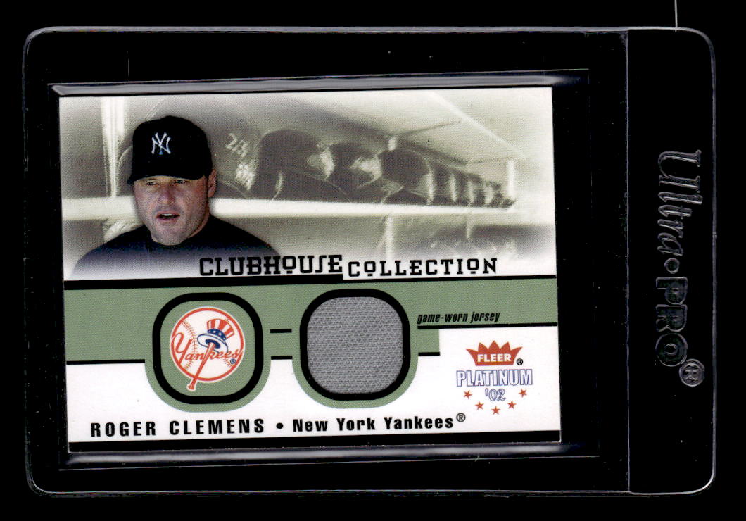 Roger Clemens Tools of the Trade Authentic Game Worn Jersey and Game Used  Bat 122/250 TT-127