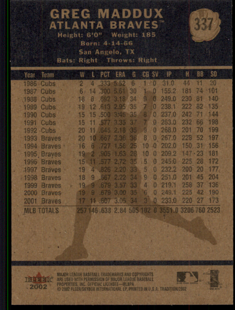 2002 Fleer Tradition Baseball "Main Set" Base Cards #251 to #500 - Picture 168 of 489