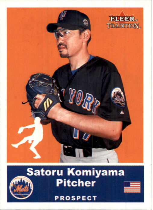2002 Fleer Tradition Update #U16 Satoru Komiyama SP RC