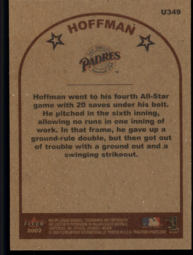 2002 Fleer Tradition Update Baseball "Main Set" Base Cards #U201 to #U400 - Picture 281 of 376